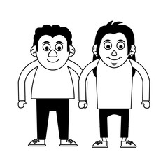 cute elderly people icon image