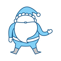 Cute santa claus cartoon