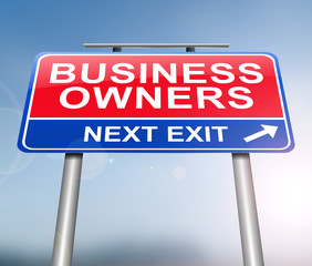 Business owner concept.