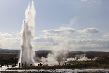 Eruption of Geyser 