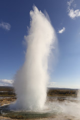 Eruption of Geyser 