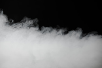 smoke background and dense fog