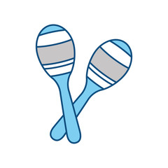 Maracas music instrument