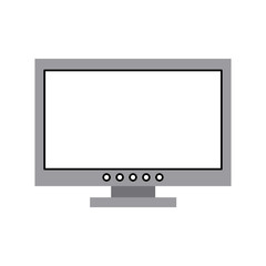 tv plasma isolated icon vector illustration design