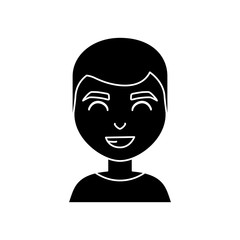 cartoon man icon