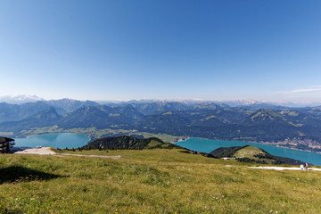 Blick vom Schafberg (Salzkammergut)