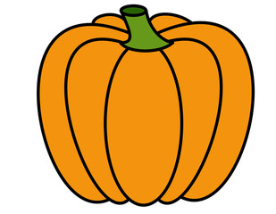 かぼちゃ(薄いオレンジ色)