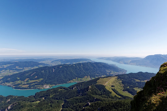 Blick vom Schafberg (Salzkammergut)