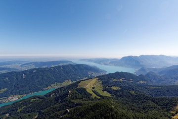 Blick vom Schafberg (Salzkammergut)