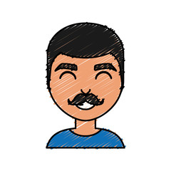 cartoon man icon
