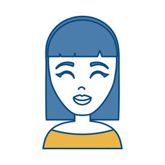 Fototapeta na wymiar avatar woman icon