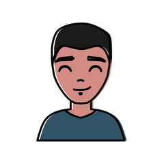 cartoon man icon
