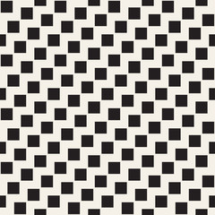 Vector seamless pattern. Modern geometric lattice texture. Repeating background grid
