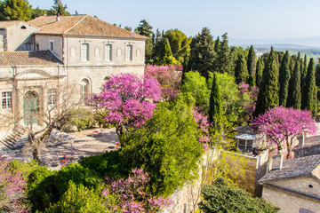 View of Villeneuve les Avignon, in the south of France