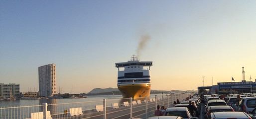 Ferry to Corsica (France)