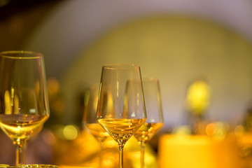 Party Setting with Colorful Bokeh Background