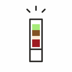 Cocktail shot icon