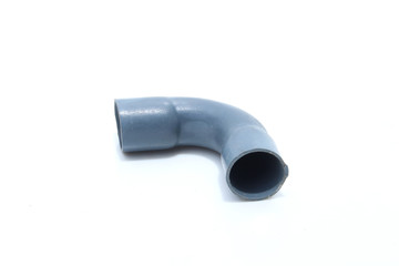 pipe plastic water on isolated