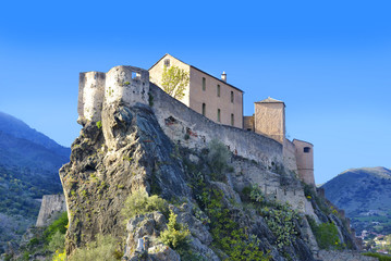 Point Belvedere, Citadel, Corte, Corsica, France