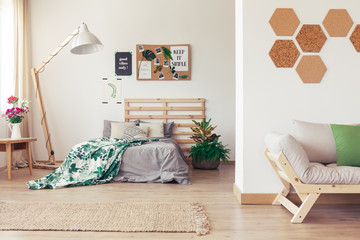 Modern apartment in eco style