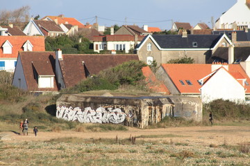 la plage urbanis&eacute;e