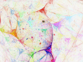 Abstract fractal background