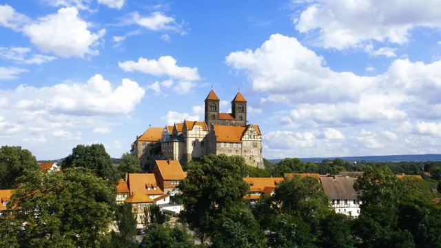 castle quedlinburg  time lapse