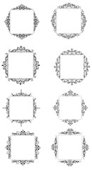 Vintage baroque frame