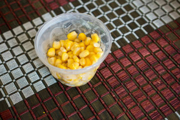 corn in cup
