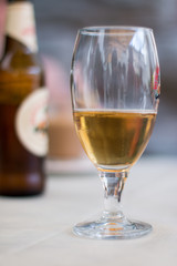 Bierglas im Urlaub
