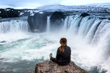 Godafoss is one of the most beautiful waterfalls on the Iceland © ververidis
