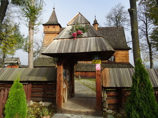 UNESCO-Holzkirche in Dębno, Polen © Stephan