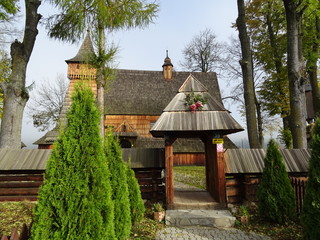 UNESCO-Holzkirche in Dębno, Polen