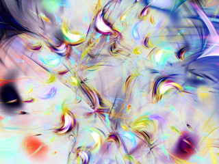 Abstract fractal background