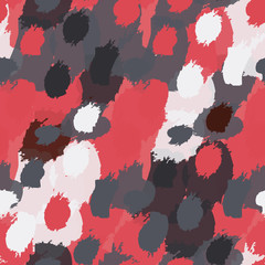 Grungy stains red and black
