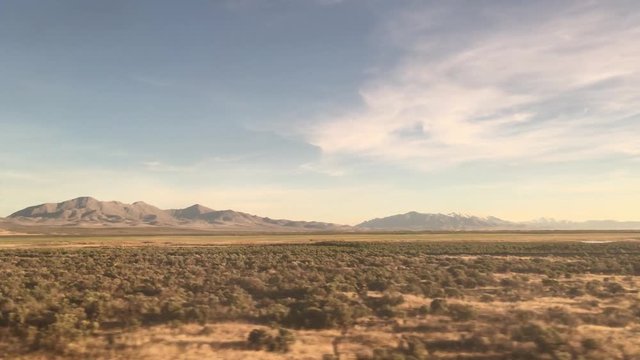 Amtrak - California Zephyr(カリフォルニア・ゼファー)号からの車窓