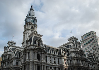 Fototapeta na wymiar Philadelphia City Hall, Philadelphia, Pennsylvania, USA