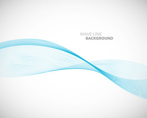 Elegant abstract vector wave line futuristic style background template