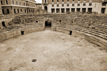 Roman amphitheater of Lecce