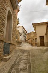 The village of Cirauqui in Navarre, Spain