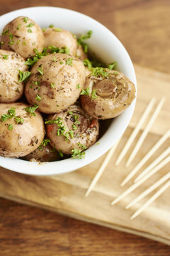 Marinated Mushrooms
