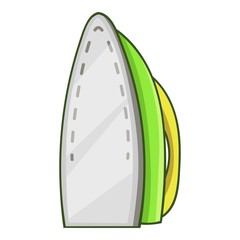 Iron icon, cartoon style