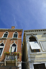 Residential buildings in the Dorsoduro quarter of Venice
