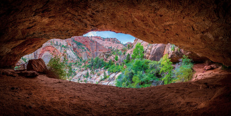 Cave in Zion