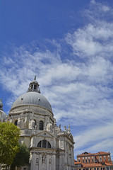 The Basilica di Santa Maria, also called the Santa Maria della Salute, in the Dorsoduro quarter of Venice
