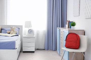 Comfortable kids room interior
