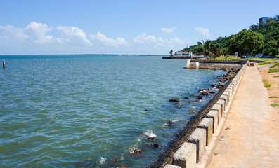 Fototapeta premium Maputo promenade view in Mozambique