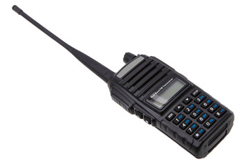 Walkie-talkie isolated on white