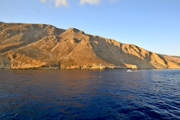 south coast of Crete near Agia Roumeli, Greece