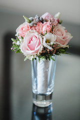 wedding flowers dekor bride groom